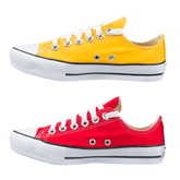 Combo 2 pares All Star Convencional Vermelho+Amarelo - Vortex Calçados